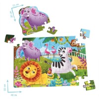 Puzzle Roter Kafer 59 Zoo (RK1080-02) imaginea #2 — magazin online Desire.md