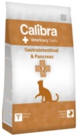 Hrană uscată pentru pisici Calibra Veterinary Diets Gastrointestinal & Pancreas 2kg