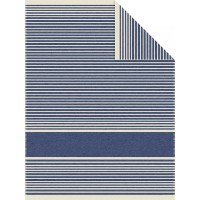 Плед IBENA Ibiza Navy Blue/White 150x200cm