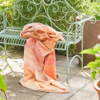 Pătura IBENA Kitale Gots 140x200cm Orange imaginea #3 — magazin online Desire.md