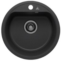 Chiuvetă de bucătărie Tornado Quartz D480 Black imaginea #1 — magazin online Desire.md