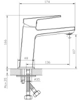 Baterie lavoar Mat|eco Apri (107670) imaginea #2 — magazin online Desire.md