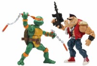 Фигурка героя TMNT Ninja Michelangelo vs Bebop (81277)