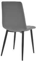 Стул Deco DC-90P Catifea Middle Grey/Black Legs фото №2 — интернет-магазин Desire.md