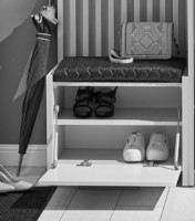 Мини комод Ambianta Solaris 506x352x600mm Cremona-Grafit фото №2 — интернет-магазин Desire.md