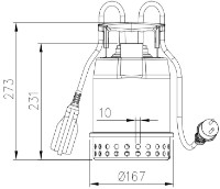 Pompă de drenaj Ebara Optima MA 10 MT imaginea #2 — magazin online Desire.md