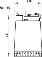 Pompă de drenaj Grundfos Unilift AP12.40.04.A1 imaginea #2 — magazin online Desire.md