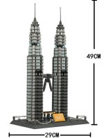 Конструктор Wange Petronas Towers of Kuala Lumpur 1160pcs (5213) фото №2 — интернет-магазин Desire.md