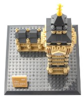 Set de construcție Wange The Big Ben of London 891pcs (4211) imaginea #4 — magazin online Desire.md