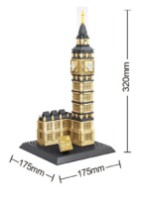 Set de construcție Wange The Big Ben of London 891pcs (4211) imaginea #5 — magazin online Desire.md