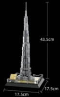 Конструктор Wange The Burj Khalifa Tower of Dubai 555pcs (4222) фото №4 — интернет-магазин Desire.md
