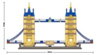 Set de construcție Wange The Tower Bridge of London 1033 деталейpcs (5215) imaginea #5 — magazin online Desire.md