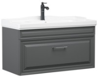 Dulap cu lavoar Orka Design 105 Anthracite (16749) imaginea #1 — magazin online Desire.md