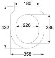 Capac de toaletă Villeroy&Boch Slim Soft (9M78S101) imaginea #2 — magazin online Desire.md