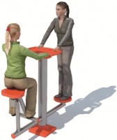 Уличный спортивный тренажер PlayPark B- 05 фото №2 — интернет-магазин Desire.md