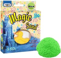 Пластилин Strateg Magic Sand Green (39305)