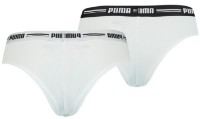 Сhiloţi pentru dame Puma Women Brazilian 2P Pack White L