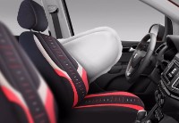 Set huse Panda Kiev Negru Rosu imaginea #4 — magazin online Desire.md