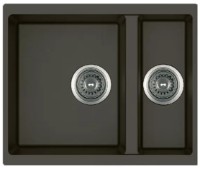 Кухонная мойка Fabiano Quadro 56x46x15 Espresso фото №1 — интернет-магазин Desire.md