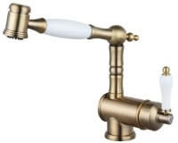 Baterie bucătărie Fabiano FKM 67P SS Brass Antique imaginea #1 — magazin online Desire.md