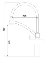 Baterie bucătărie Fabiano FKMS 60 Inox (Sensor) imaginea #2 — magazin online Desire.md