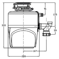 Измельчитель пищевых отходов Fabiano Maestro 1000 Silence+ фото №2 — интернет-магазин Desire.md