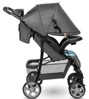 Carucior Lionelo Emma Plus Blue Scandi imaginea #3 — magazin online Desire.md