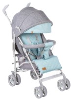 Carucior Lionelo Irma Grey Mint  imaginea #10 — magazin online Desire.md