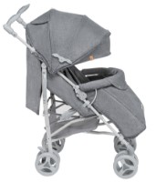 Carucior Lionelo Irma Grey/Dark Grey imaginea #7 — magazin online Desire.md