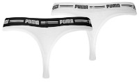 Женские трусы Puma Women String 2P Pack White M