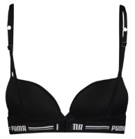 Бюстгальтер Puma Women T-Shirt Bra 1P Black 80C фото №2 — интернет-магазин Desire.md