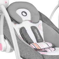 Leagăn pentru bebeluși Lionelo Ruben Stone Grey/Rose imaginea #8 — magazin online Desire.md