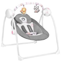 Leagăn pentru bebeluși Lionelo Ruben Stone Grey/Rose imaginea #5 — magazin online Desire.md