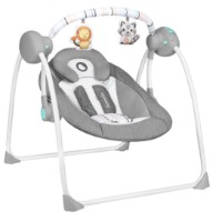 Leagăn pentru bebeluși Lionelo Ruben Stone Grey/Turquoise imaginea #1 — magazin online Desire.md