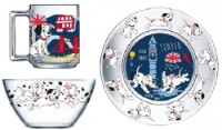 Набор детской посуды OSZ Disney 101 Dalmatians (18C2055D) фото №1 — интернет-магазин Desire.md