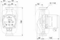 Pompă de circulație Grundfos Alpha 3 25-40 180 imaginea #3 — magazin online Desire.md