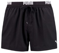 Slip de înot pentru bărbați Puma Swim Men Logo Short Length Swim Shorts 1P Black S
