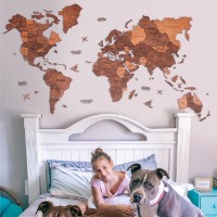 Декоративное панно UberHaus 3D Lemn Oak XL 2000x1200mm фото №2 — интернет-магазин Desire.md