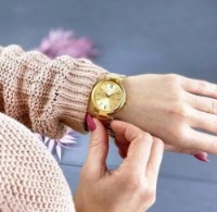 Наручные часы Megir MF0189 Gold фото №4 — интернет-магазин Desire.md