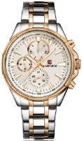 Ceas de mână NaviForce 9089 Silver/Gold