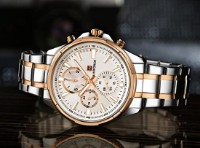 Наручные часы NaviForce 9089 Silver/Gold фото №5 — интернет-магазин Desire.md