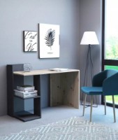 Письменный стол Accord Paco PC1 Дуб Артизан/Aнтрацит фото №2 — интернет-магазин Desire.md