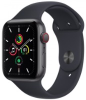 Smartwatch Apple Watch SE 44mm Grey Aluminium Case with Sport Band Midnight (MKT33) imaginea #2 — magazin online Desire.md