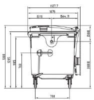 Tomberon Sulo MGB1100FD Black (2002290) imaginea #3 — magazin online Desire.md