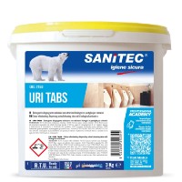Produs profesional de curățenie Sanitec Uri-Tabs 3kg/150pcs (2150)