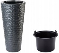 Ghiveci Form Plastic Diamond Slim (2930-014) imaginea #4 — magazin online Desire.md