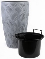 Цветочный горшок Form Plastic Flow Slim (4720-040) фото №3 — интернет-магазин Desire.md