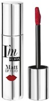 Ruj de buze Pupa I’m Matt Lip Fluid 053 Dark Red imaginea #1 — magazin online Desire.md
