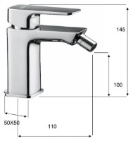 Смеситель для биде Pentagono Step 117SE4001CH1C фото №2 — интернет-магазин Desire.md