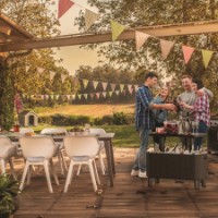 Садовый стол Keter Bevy Bar Large Cool Brown (246857) фото №5 — интернет-магазин Desire.md